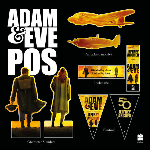 Adam and Eve by Jeffrey Archer – Exclusive virtual event, display pack and competition
