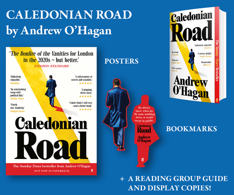 *Only 6 left* Caledonian Road by Andrew O'Hagan - Library display packs