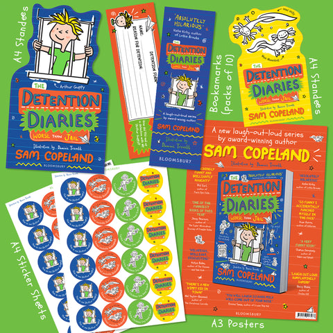 Detention Diaries Library Activity Packs