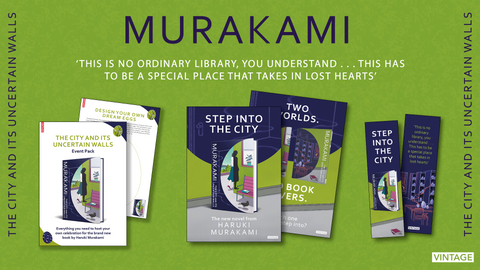 The City and Its Uncertain Walls by Haruki Murakami – Display materials and party pack