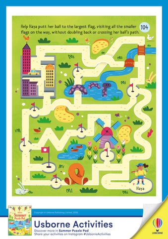 (SOLD OUT) Usborne Summer Activity Booklets for public libraries