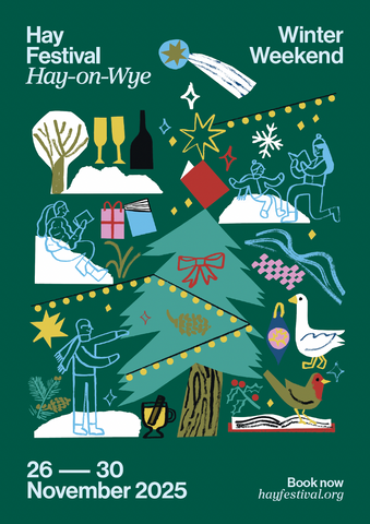 Get ready for Hay Festival Winter Weekend 2025! Display pack - *libraries, bookshops and colleges only*